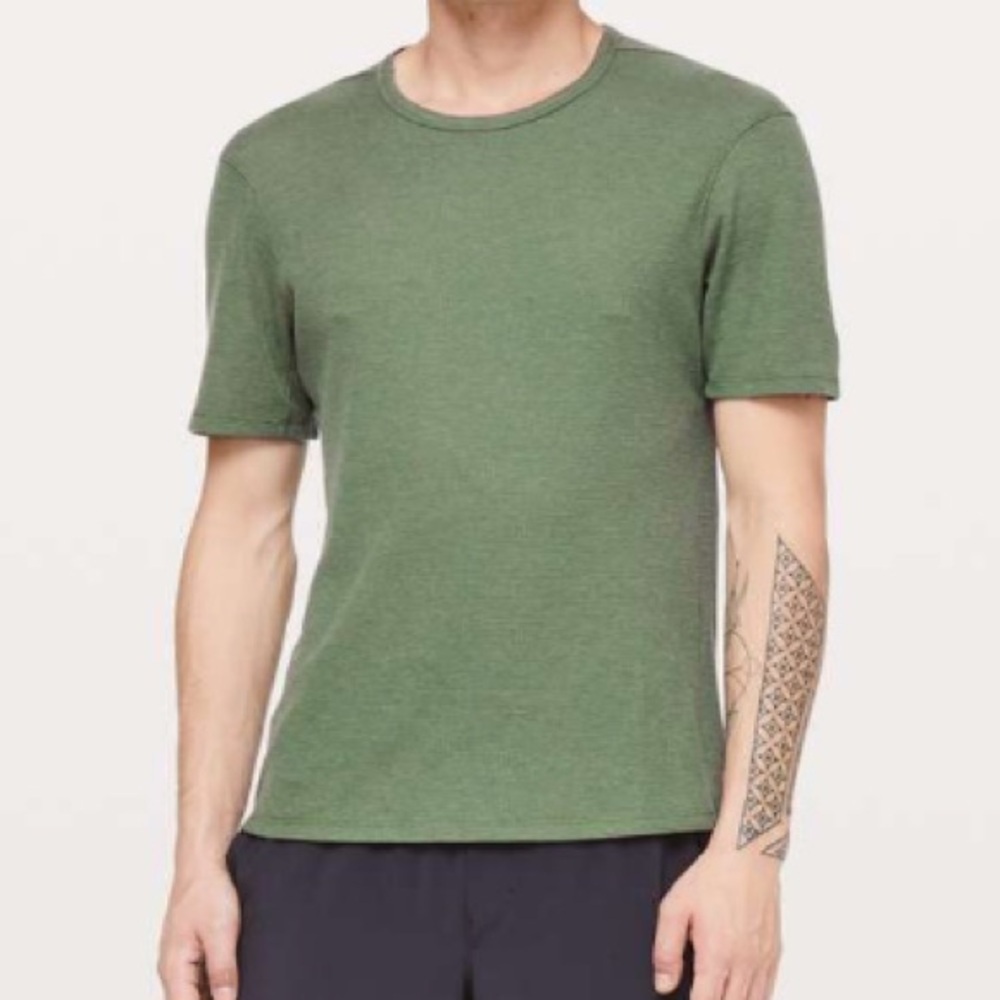 Lululemon Shift Stitch Short Sleeve shirt size Extra large M3ATMS